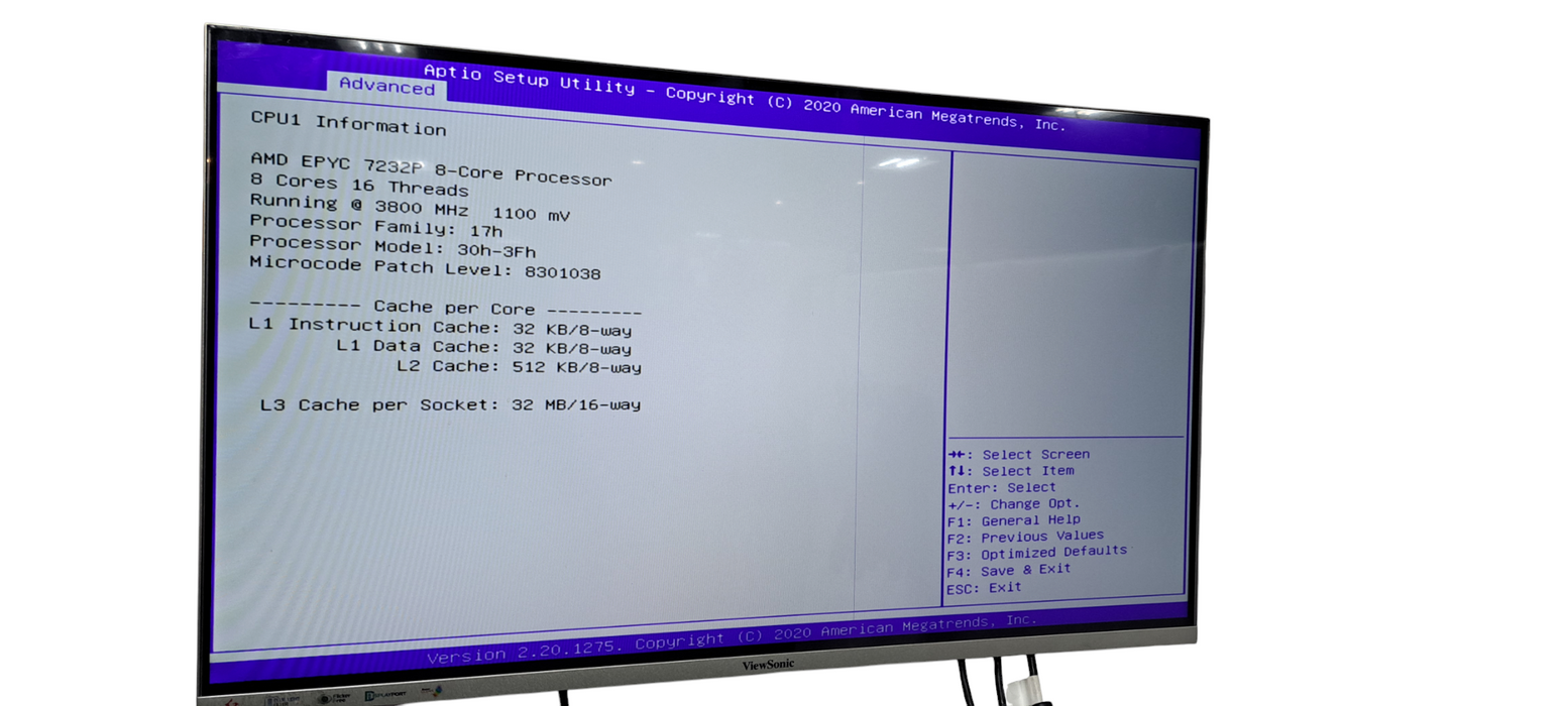 Supermicro Server 815TS-R5H12 |AMD EPYC 7232P|16GB|100GB NVMe|LSI 9207-8i|10G NIC