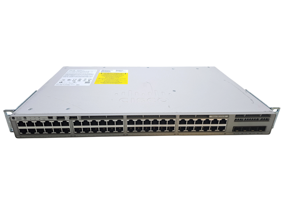 Cisco C9200L-48T-4X V01 | 48-Port Gigabit, 4x 10G SFP+ Switch w/ 1x PSU )
