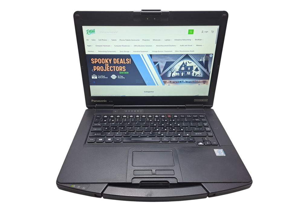 Panasonic Toughbook CF-54 Intel Core i5-7300U, 16GB DDR4, 256GB M.2 9300HRs ) Lap200