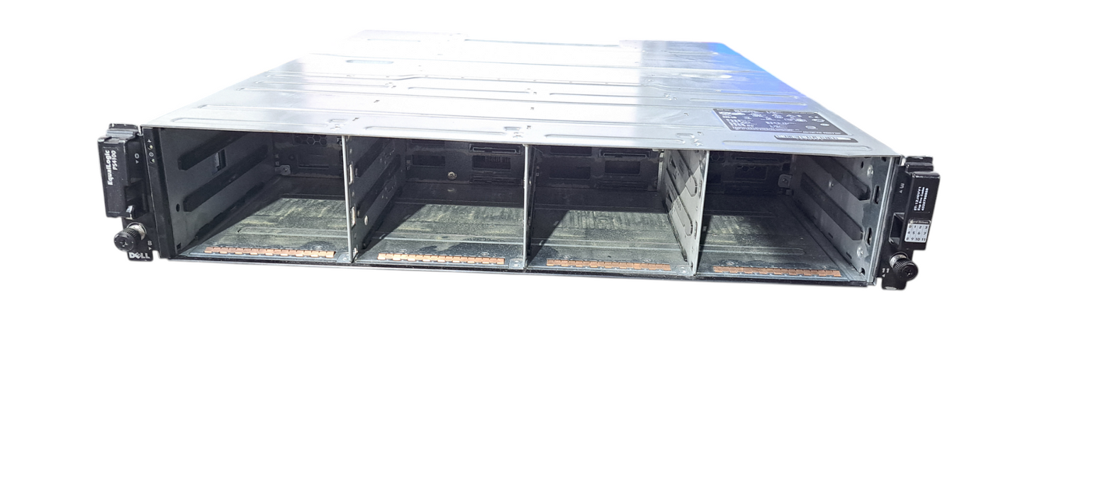 DELL EqualLogic PS4100 E03J 12 Bay w/ 2x Control Module 12 & 2x700W