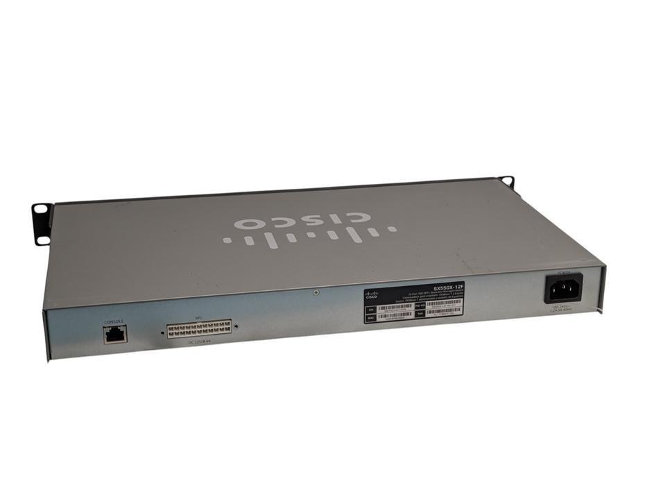 Cisco SX550X-12F 12-Port 10G SPF+ Stackable Managed Switch  -