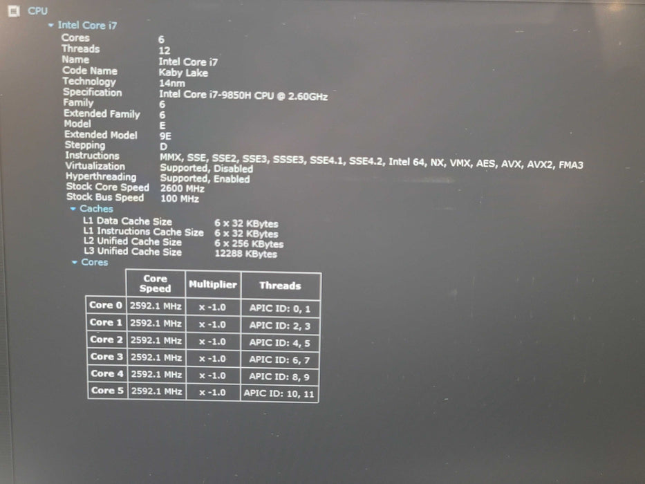 Lenovo ThinkPad P53 i7-9850H 32GB DDR4 Quadro T2000 512GB SSD READ! β Lap200