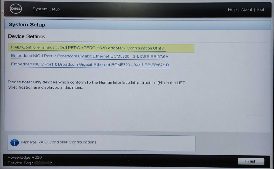 Dell PowerEdge R230 1U 4x3.5", Xeon E3-1220 v5, 8GB DDR4, PERC H330