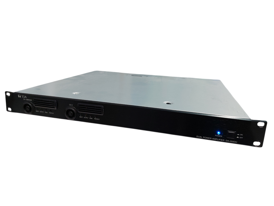 TOA Dual Power Amplifier DA-250DH Rack Mountable =
