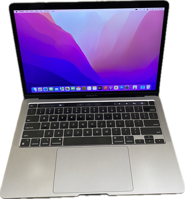 Apple MacBook Pro 13" M1 2020 8GB RAM 256GB SSD No Power Adapter