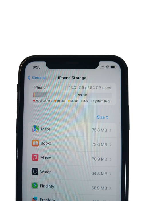 Apple iPhone XR - 64GB - Space Gray [A1984] Read