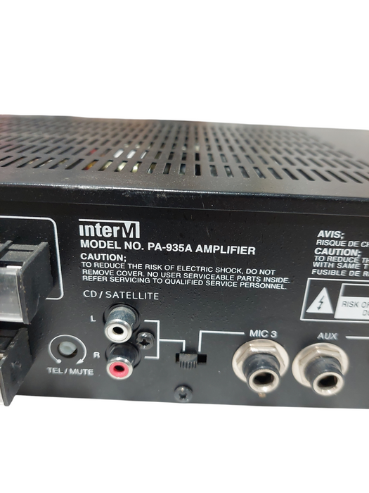 Inter M PA-935A Amplifier  =