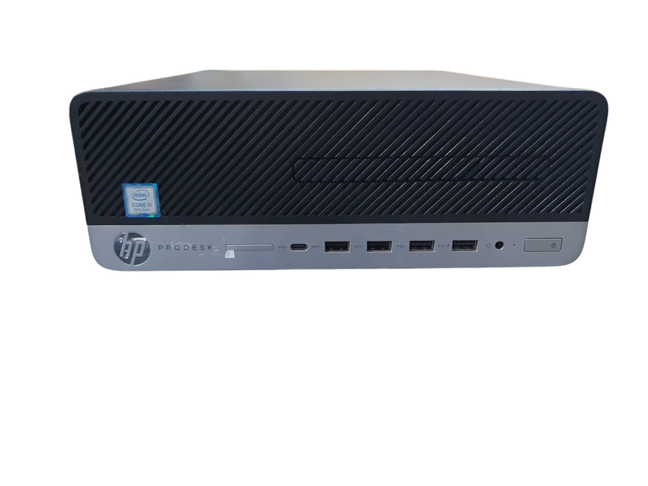 HP ProDesk 600 G5 SFF i5-9500 @ 3.00GHz 8GB RAM - No HDD Q