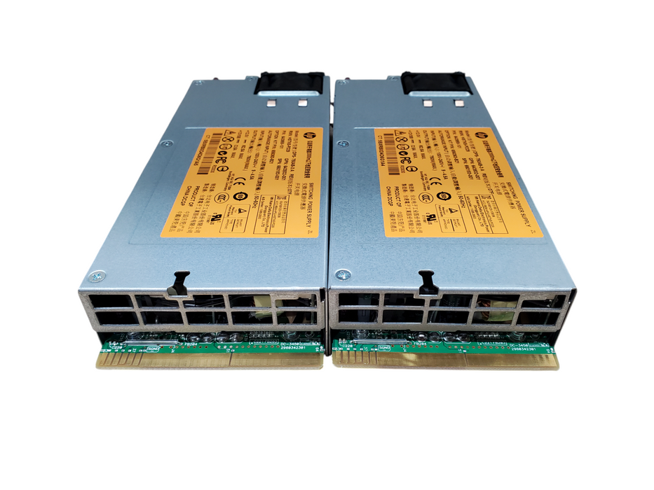Lot 2x HP 750W Server Power Supply - DPS-750AB-3 - HSTNS-PD29