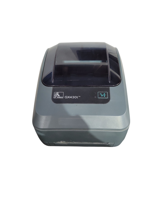 Zebra GX430T Thermal Transfer label Printer | GX43-102410-000 w/ AC  !