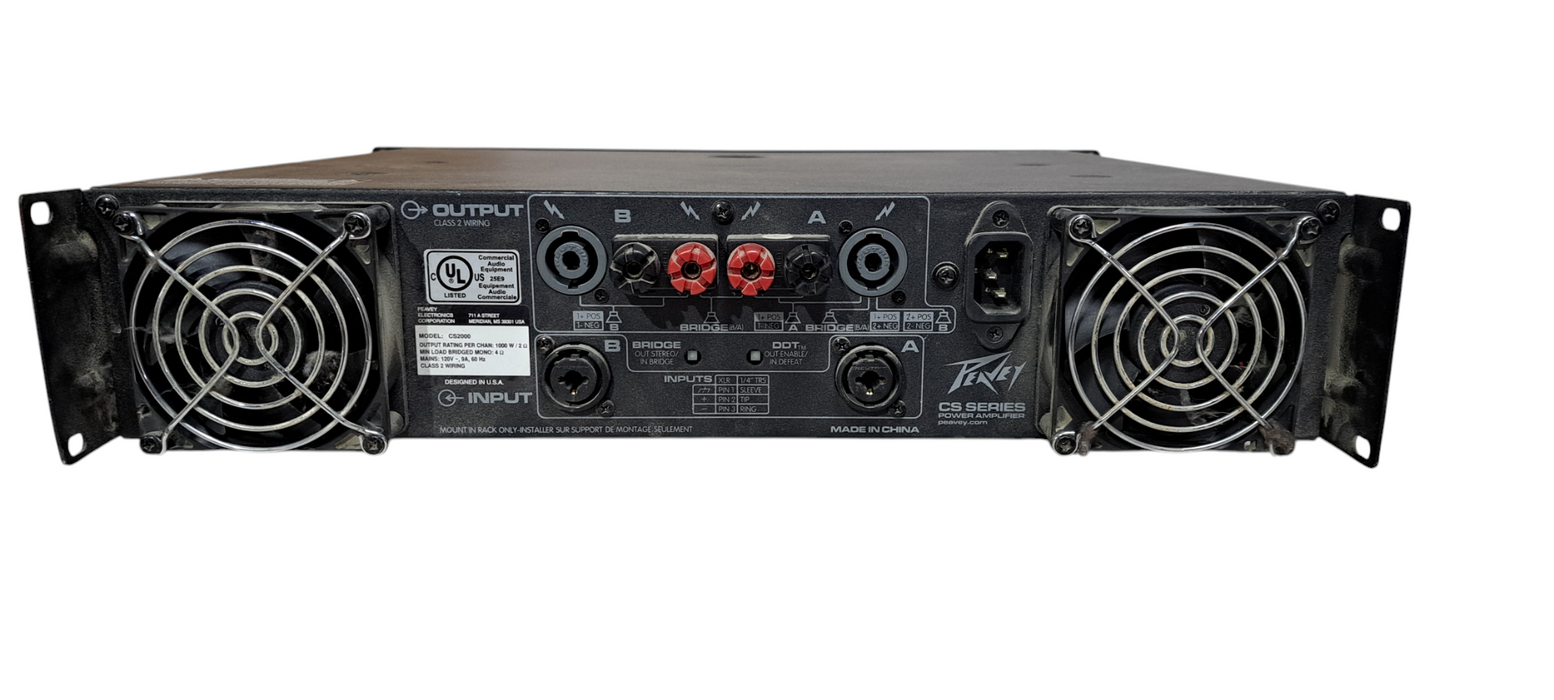 Peavey CS 2000 Amplifier | Power Tested Only
