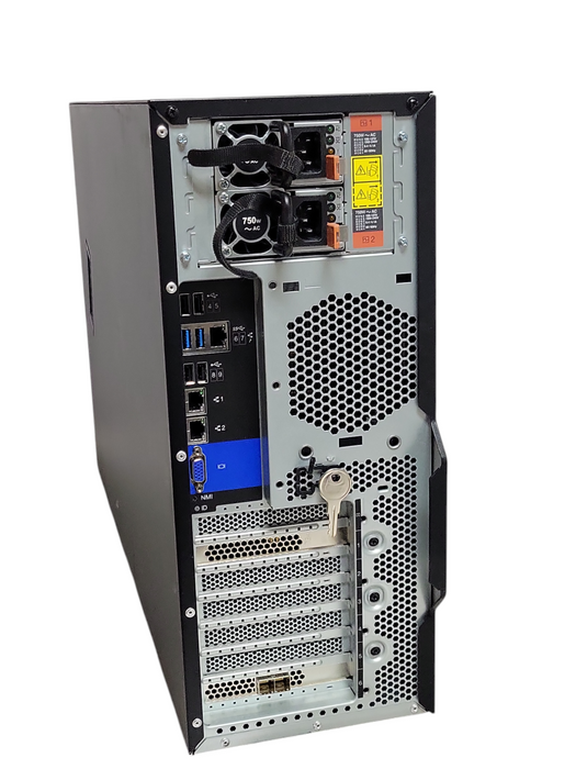 Lenovo TS ST550 2x Xeon Silver 4208 2.10GHz 16GB RAM RAID 530-8i, 2x PSU _