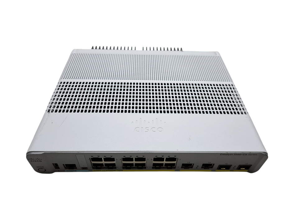 Cisco WS-C3560CX-12PC-S V03 | 12-Port Gigabit PoE+ 240W Silent Switch )