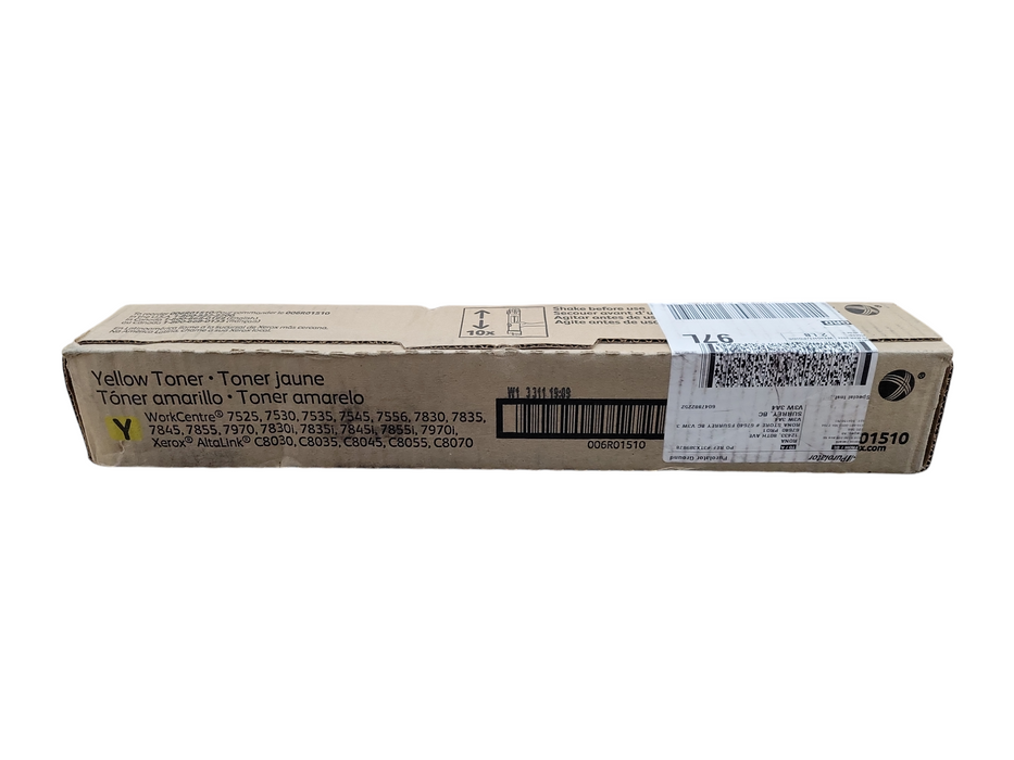 GENUINE XEROX 006R01510 Yellow Toner !