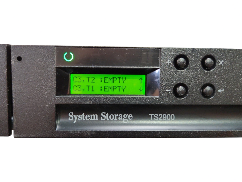 IBM TS2900 1U LTO7 Tape Autoloader Model S7H, 6171S7R