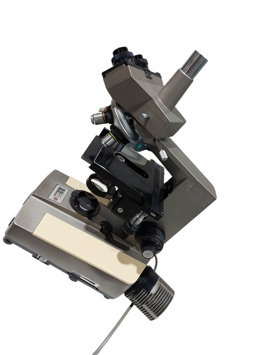 Olympus BH Microscope with 5 Objective Lens  =
