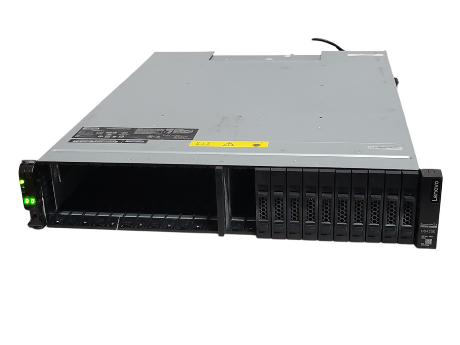 Lenovo DS4200 24-Bay SAN Storage Array with 2x 01DC509 controllers, 2x PSU _