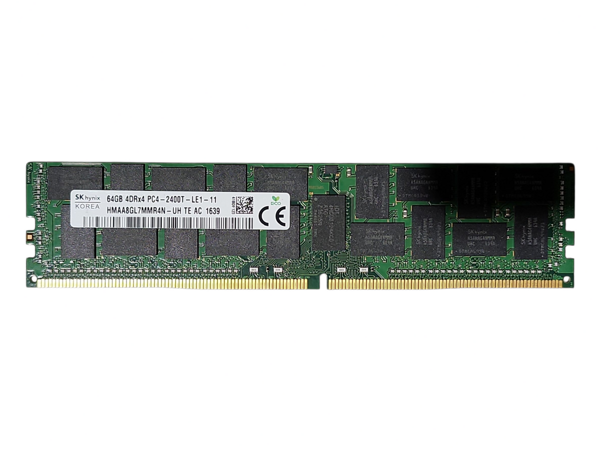 SK hynix DDR4 64GB(32GBx2) PC4-2400T メモリ SK Hynix 64GB PC4-2400T-L 4DRx4 DDR4-2400 ECC Server Memory