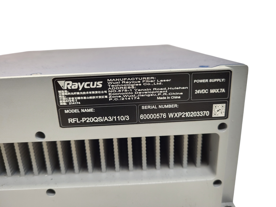 Raycus RFL-P20QS 20W Fiber Laser Power Source for Laser Marking Machine $