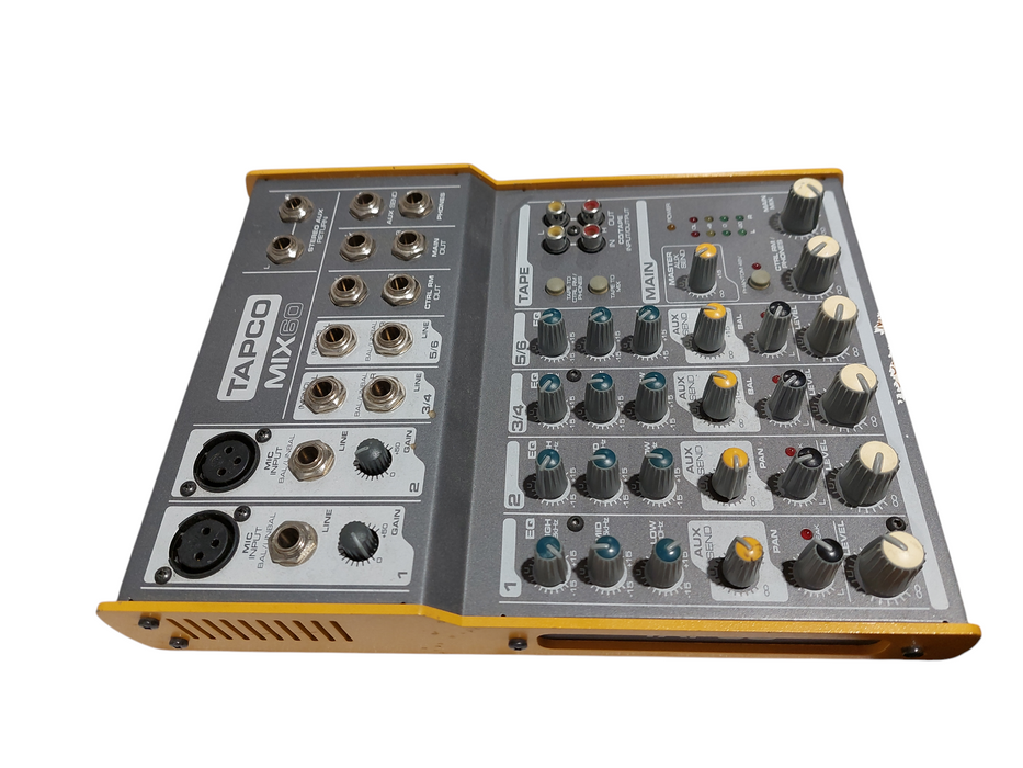 Tapco Mix60 6 Channel Analog Mixer Q=