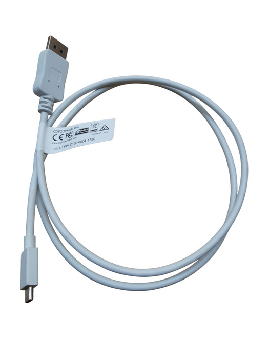 Startech.com USB-C to DisplayPort Cable 1m (3ft) White CDP2DPMM1MW Q