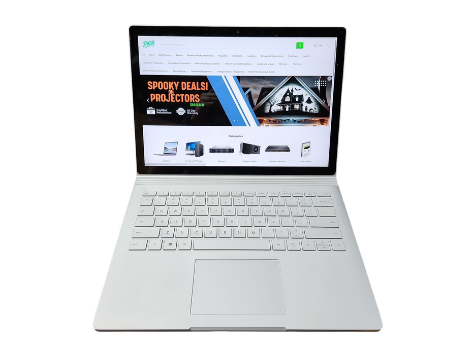 Microsoft Surface Book 2 i7-8650U 8GB RAM GTX 1050 256GB SSD  Lap200