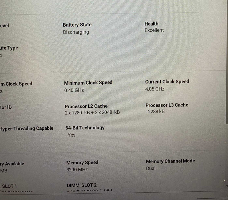 Dell Precision 3570 Core i7-1255U@1.70GHz 16GB RAM 256GB SSD READ Q Lap200