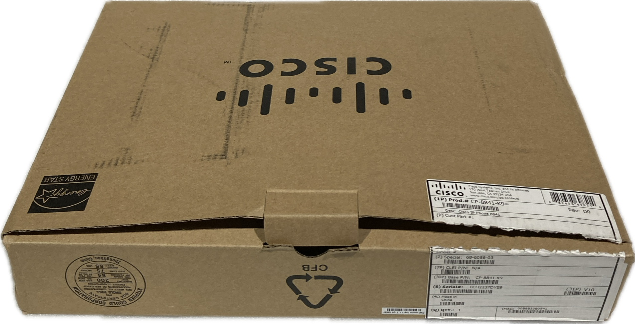 CISCO CP-8841-K9 Office Telephone System New Open Box