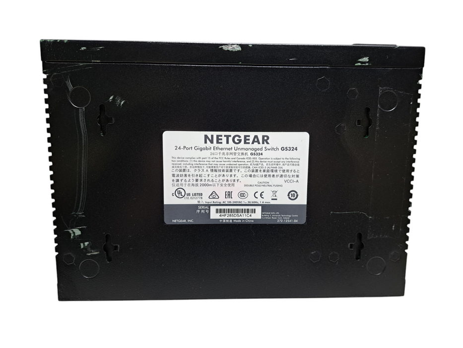 Netgear GS324 | 24-Port Gigabit Unmanaged Ethernet Switch