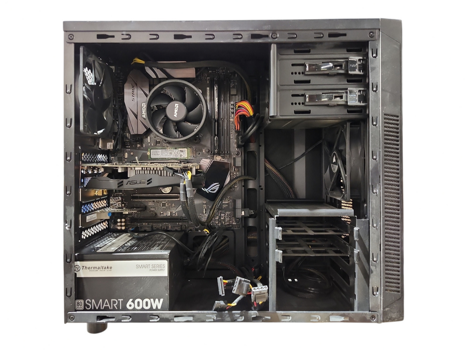 Custom PC, STRIX B350-F GAMING, Ryzen 7 1700, 8GB DDR4, 256GB NVMe, GTX1060