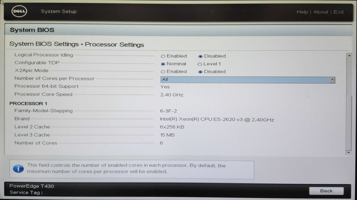 Dell PE T430 8x 3.5", Xeon E5-2620v3, 48GB DDR4, 2x8TB SAS, H330, 2x495W