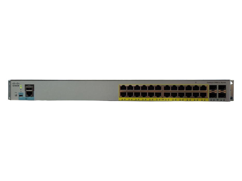 Cisco Catalyst WS-C2960L-24PS-LL 2960-L Gigabit PoE Network Switch
