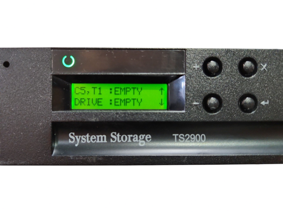 IBM TS2900 1U LTO7 Tape Autoloader Model S7H, 6171S7R