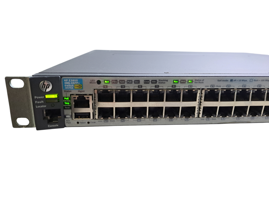 HP E3800 48G-4SFP+ J9574A | 48-Port Gigabit PoE+, 4x SFP+ Network Switch  )