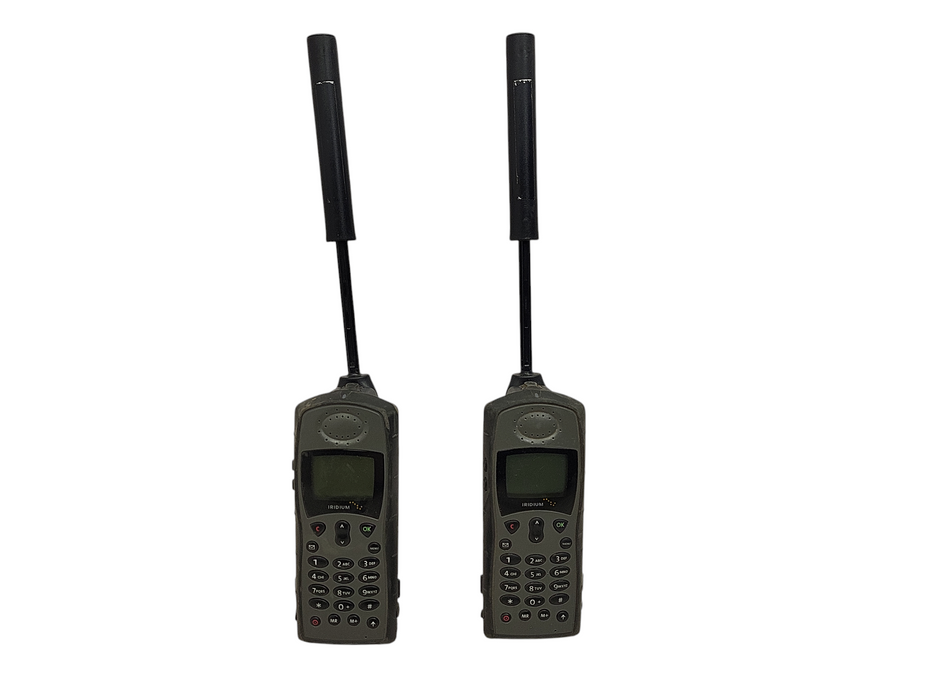 Lot of 2x IRIDIUM MRHS0088F SATTELITE PHONE READ $