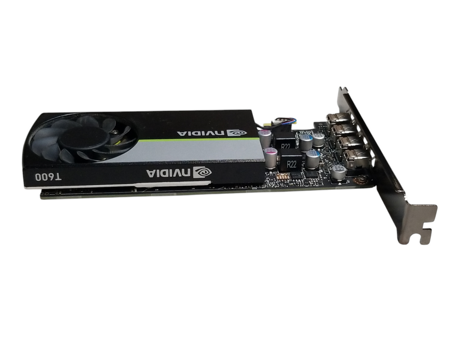 NVIDIA T600 4GB GDDR6 4x Mini DP Graphics Card, Full bracket