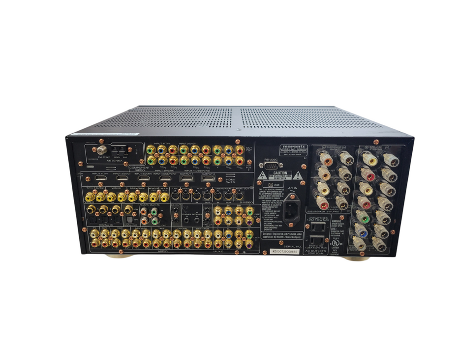 MARANTZ AV SURROUND RECEIVER SR8002 NO REMOTE %