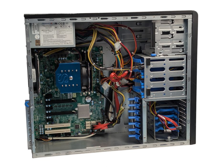 Supermicro CSE-732 Workstation X11SAE Intel Core i7-7700K 32GB RAM  -