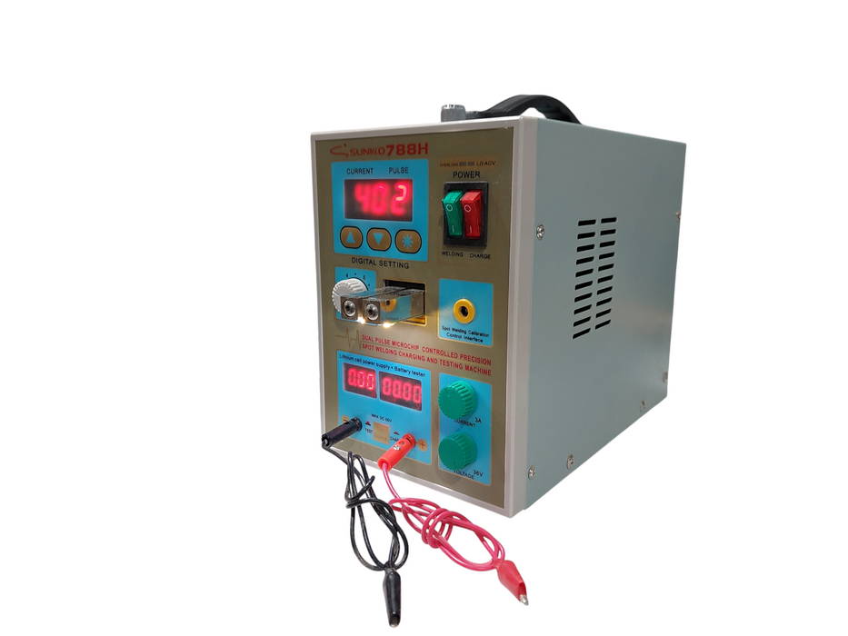 Sunko 788H Dual Pulse Microchip Controlled Precision Spot Welding Charging  =
