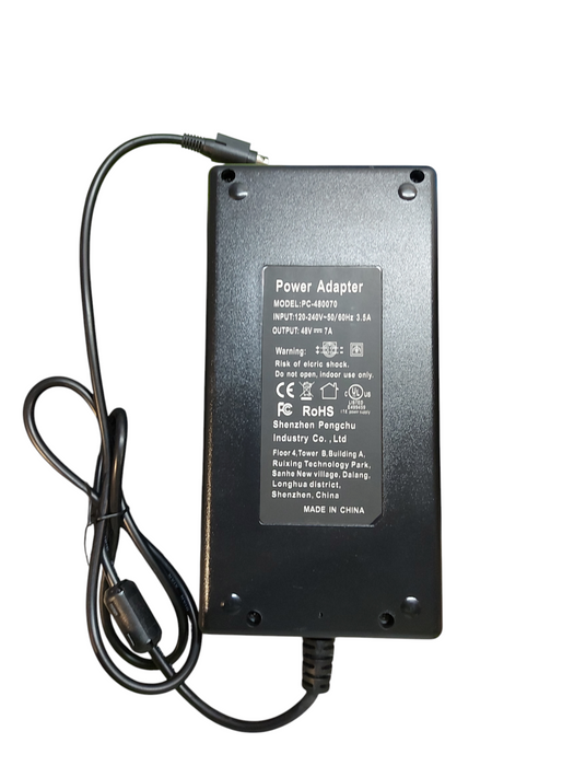 Lot 8x 48V 7A AC DC Adapter Power Supply 4 pin Type Connector with Cord