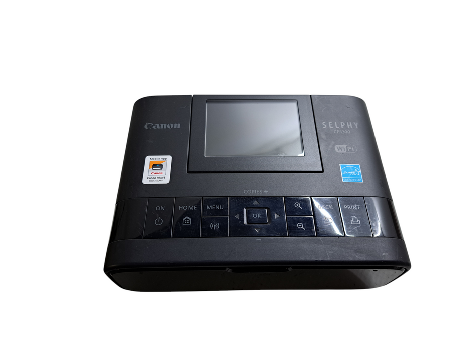 Canon SELPHY CP1300 Compact Photo Printer Black )