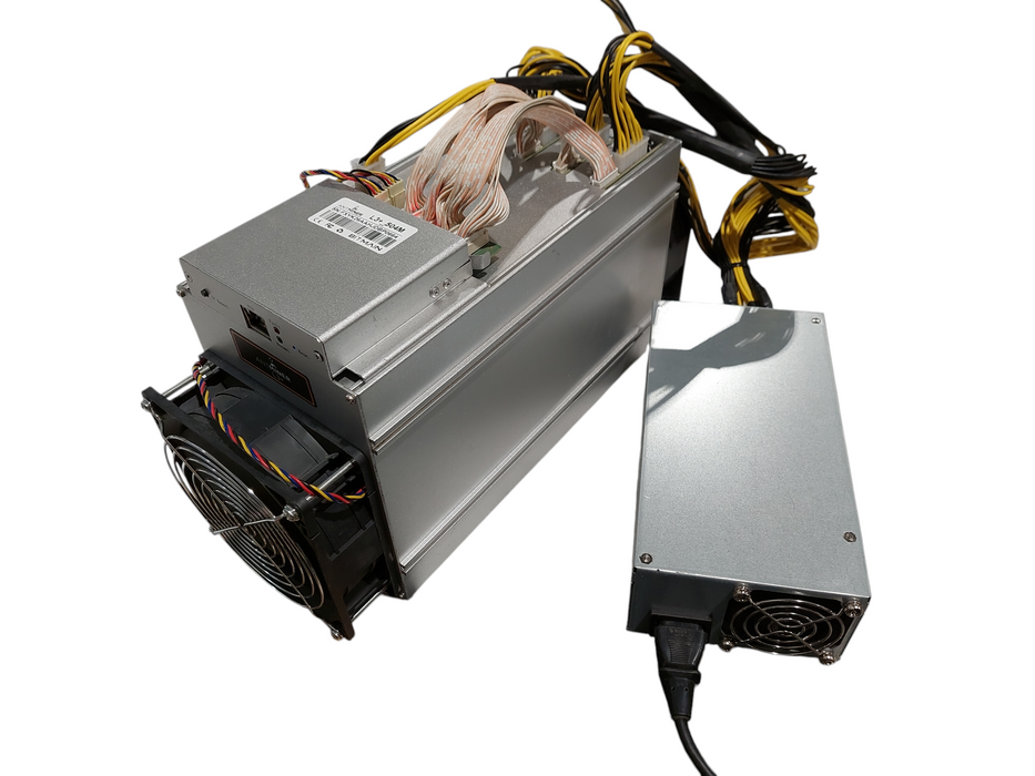 Ant Miner BitMain L3Plus 504M with PSU Model: APW7-12-1800 Q=