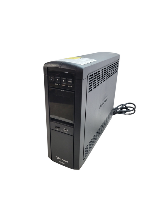 CyberPower CP1350PFCLCDa 880W UPS System 12 Outlets (READ) %