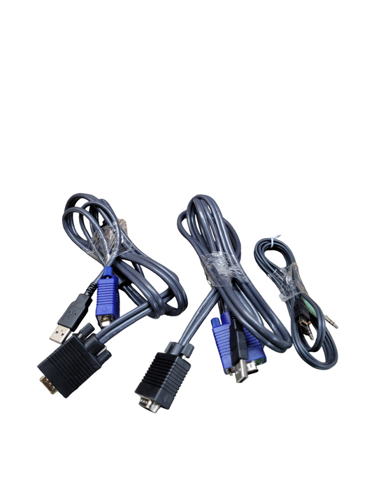 StarTech 2 Port Black USB KVM Switch Kit with Audio and Cables