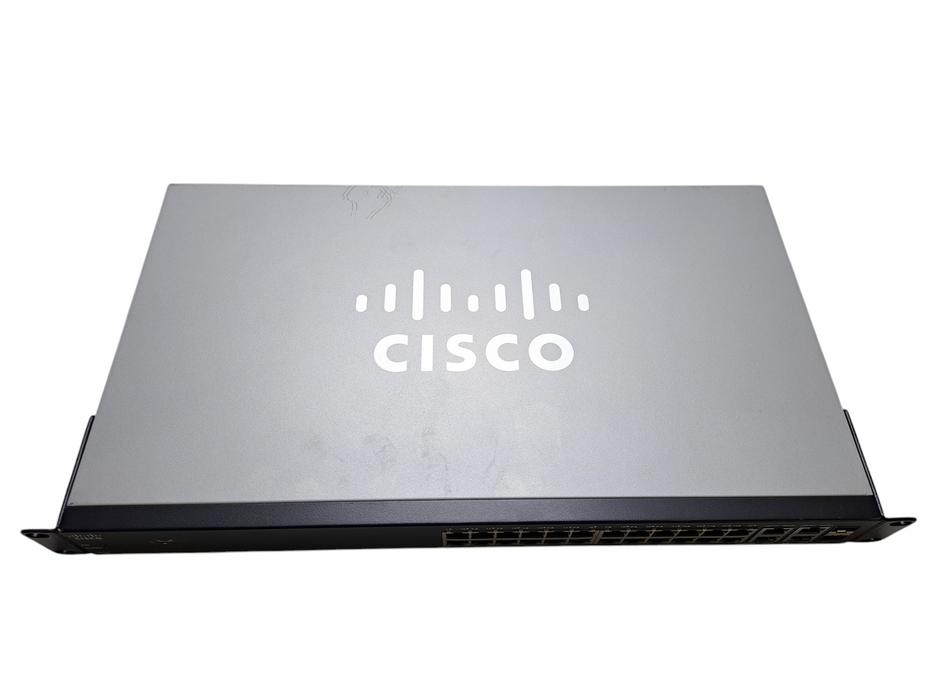 Cisco SG300-28PP-K9 V03 | 28-Port Gigabit PoE+ Managed Switch | 2x SFP