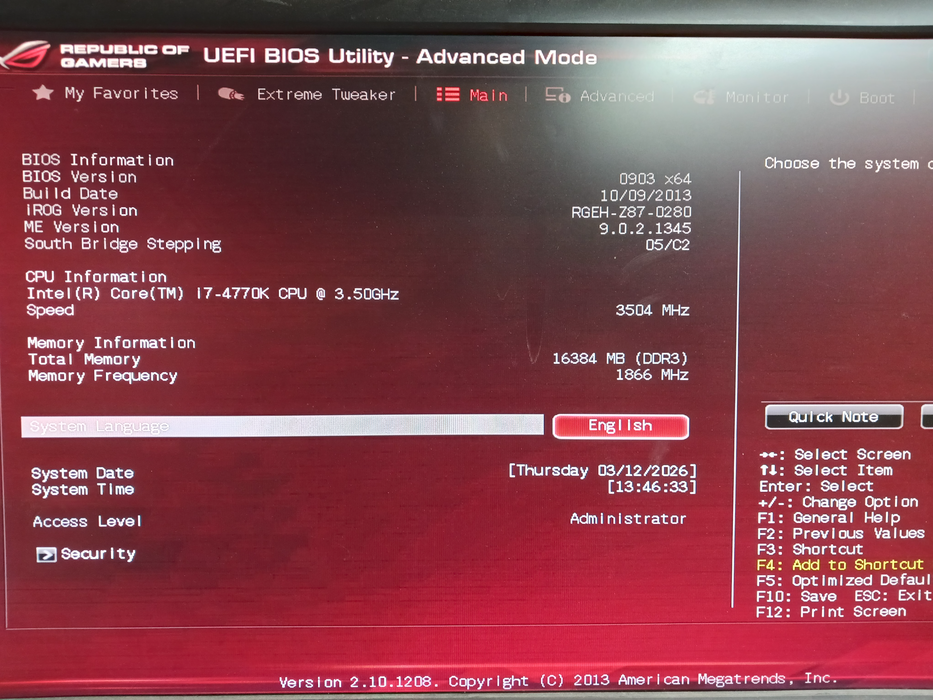 ASUS MAXIMUS VI HERO Motherboard Intel I7-4770K CPU 16GB DDR3 No I/O Shield