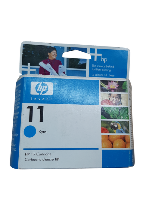 New Genuine HP 11 Cyan Ink Cartridge C4836AN