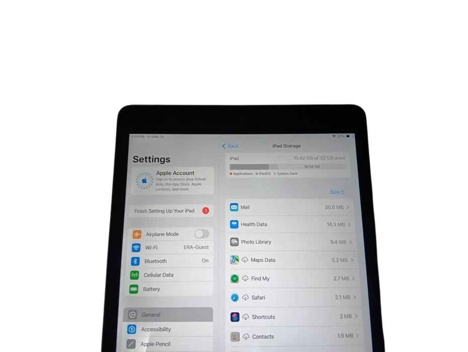 Apple iPad 8th Gen - 32GB - Space Gray [A2428]  Q