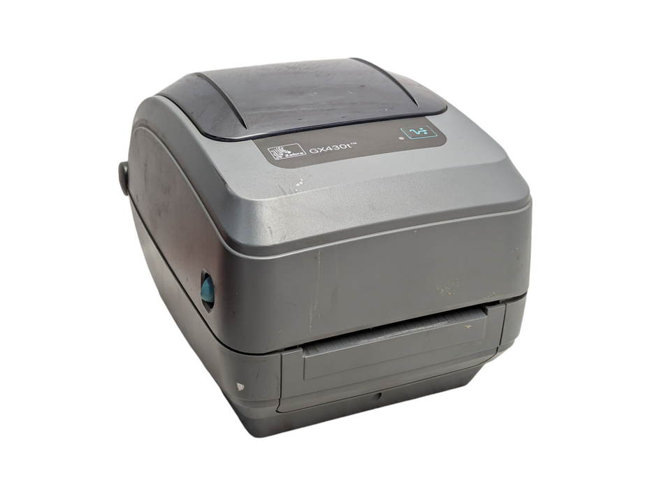 Zebra GX430t GX43-102410-000 Thermal Label Printer TESTED  Q-