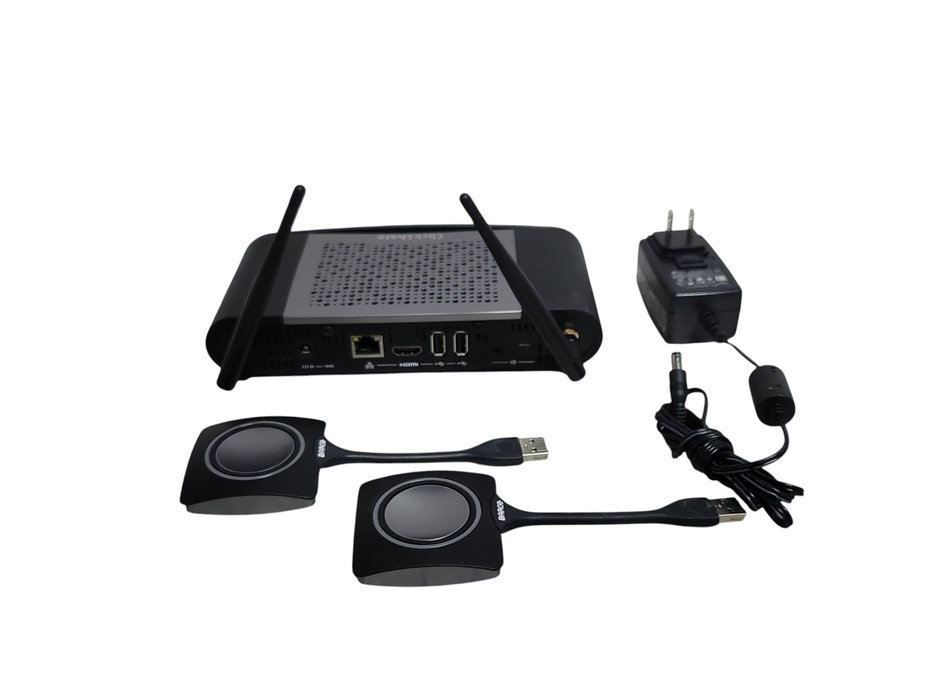 Barco ClickShare CSE-200 Presentation System w/ 2x Buttons & power adapter Q_